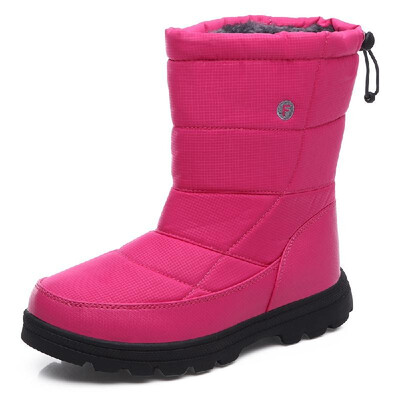 

Warm Snow Boots Mid Calf Snow Boot Women Men Winter Warm Boots with Warm Inner Lining