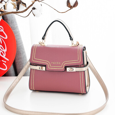 

Ladies bag 2019 new fashion casual womens bag small square bag cool Korean version of the shoulder bag Messenger bag