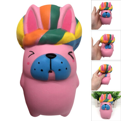 

YIWULASqueeze King Rabbit Squishy Slow Rising Decompression Easter Phone Strap Toy