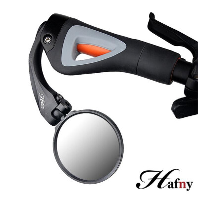 

Hafny Mini Handiness Firmness Adjustable Collapsible Stainless Steel Mirror Mountain Bike Rearview Mirror