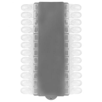 

Greensen 24Pcs Nail Color Cards Gel Polish Display Swatches Manicure Tips Palette Tool Detachable