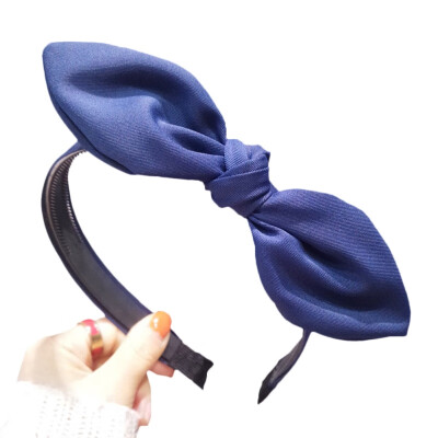 

Bohemian Bowknot Ribbon Hair Headwear Kawaii Headband For Womens Bow Head Band Hairband