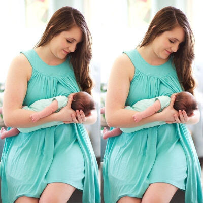 

Nursing Maternity Dress BreastFeeding Pregnancy Clothes Pregnant Women Dresses