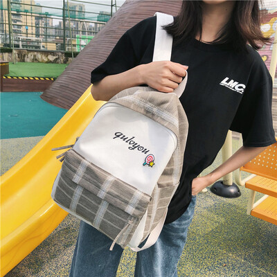 

Guzhujian GirlsBookbags Korean version High School Backpack Undergraduates Mori Department Chao Baitao ins Super Hot Shoulder Bag