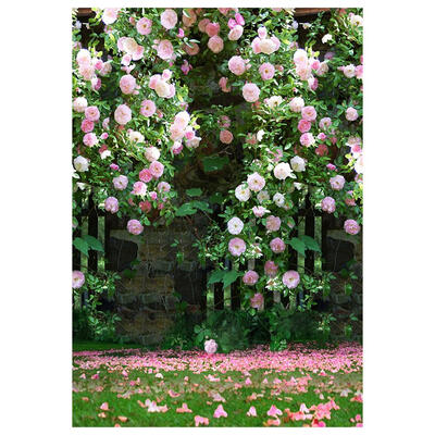 

Flower Digital Photography Background Cloth Wedding Photo Backdrops Decor