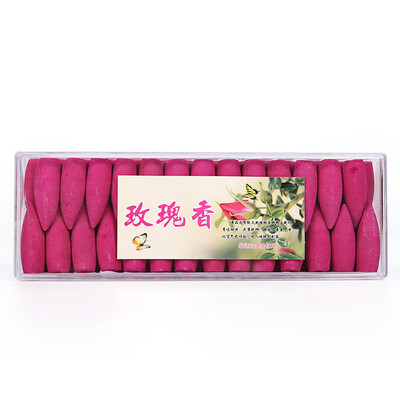 

〖Follure〗1 Box Backflow Retro Handmade Porcelain Ceramic Backflow Incense Burner Buddh