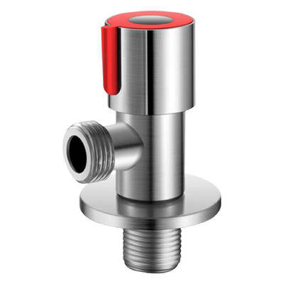 

G12 Triangle Valve Stainless Steel Water Sink Bathroom Toilet Kitchen Shower Plumbing Angle Valve Faucet Water Valve Shut Off Qui