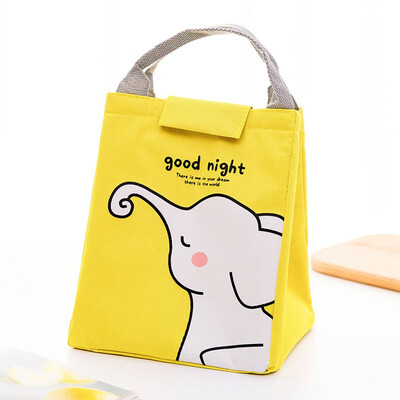

New Waterproof Portable Insulation Bag Cartoon Picnic Lunch Thermal Storag
