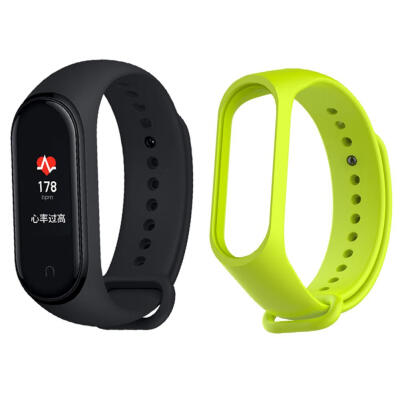 

Xiaomi Mi Band 4 095 inch AMOLED 5ATM Heart Rate Smart Wristband wStrap