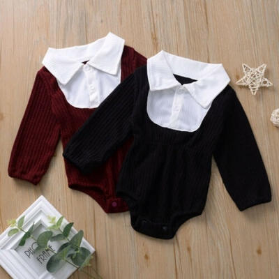 

Toddler Kid Baby Girl Casual Romper Jumpsuit Bodysuit Clothes Outfit
