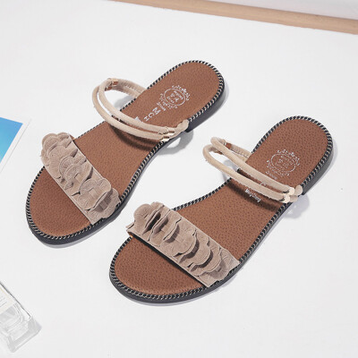 

Shoes women Korean style one-and-two two-in-one two-in-one old-style old-style sandal sandals