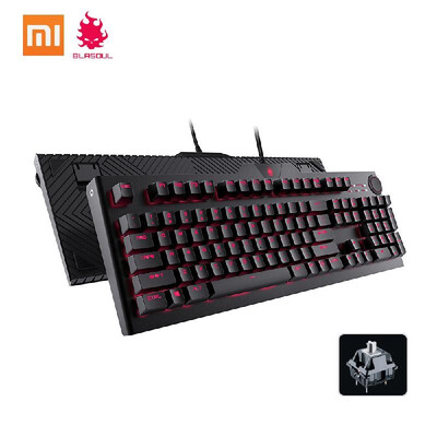 

Xiaomi Blasoul Y520 Gaming Mechanical Keyboard 104 Keys RGB Backlight Backlit 18m Wired Edition for PC Laptop Gamer