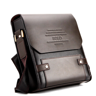 

Foreign trade mens bag business portable mens bag vertical version of the shoulder male Messenger bag business casual horizontal briefcase