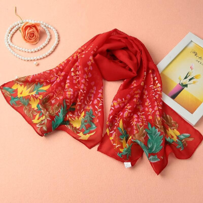 

New Fashion Women Chiffon Scarf Print Long Shawl Pashmina Beach Elegant Thin Scarf