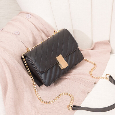 

Summer net red small bag recreational slant bag lady Baitao ins single shoulder small square bag chain bag