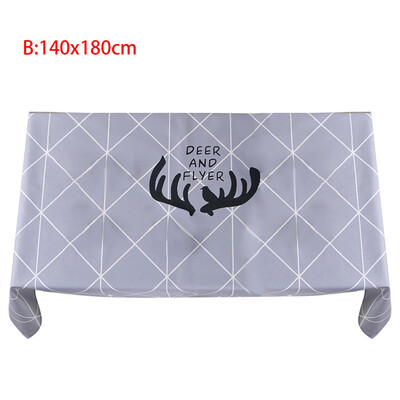 

Toponeto Tablecloth Home Decoration Rectangular Polyester Table Cloth Full Size