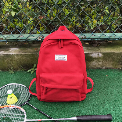 

Ancient feeling girl schoolbag female Korean version of high school insfeng college students campus backpack Xiaoqing new shoulder