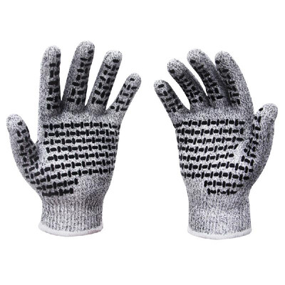 

1 Pair of Cut-resistant Gloves CE Standard Level 5 Cut Resistant Hand Protective Safety Glove Non-slip Touch Screen Function Anti-