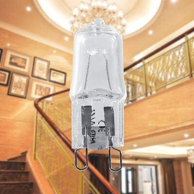 

10Pcs G9 Base Halogen Light Bulb 120V 40W Lighting Replacement Home Warm White BrightG9 Light BulbLight Bulb