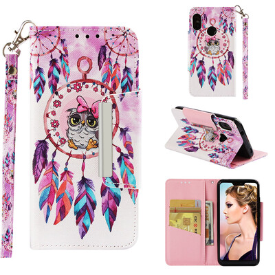 

PU Leather Flip Case Book Wallet Phone Cover For Xiaomi MiA2 Lite Redmi 6 Pro