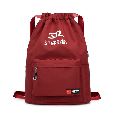 

Strap pockets shoulder bags for men&women portable folding pockets simple outdoor sports large capacity fitness Backpack