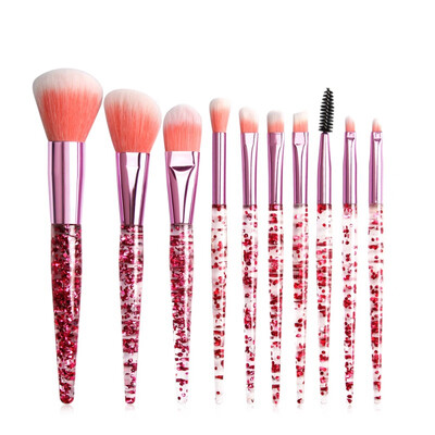 

Marbling Makeup Brushes Set Eyeshadow Eyeliner Concealer Brush set Make Up Brush Tool Kit New Hot