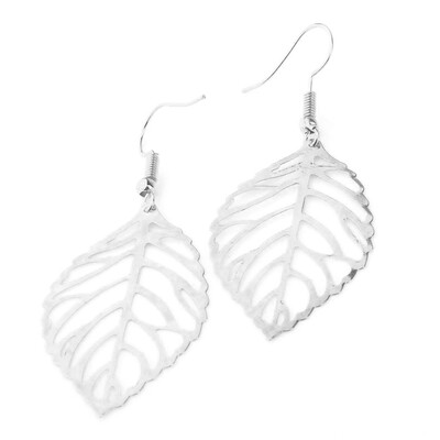 

2019 New Minimalist Mori Metal Leaf Earrings Mothers Day Thanksgiving Day Teachers Day Gift2 Pairs