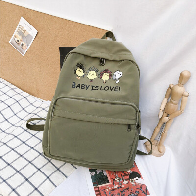 

Insfeng schoolbag female college students Korean version of high school Suzu ulzzang antique junior high school Japanese backpack