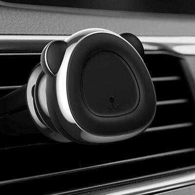 

BASEUS Bear Head Style Universal Car Air Outlet Magnetic Holder 360 Degree Rotary Car Mount Holder For Cell Phone GPS