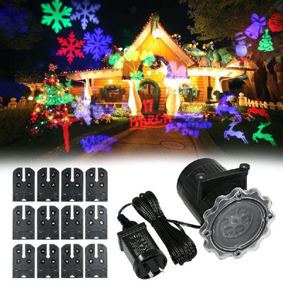 

Projection Light Animated LED Projector Light Christmas Projector Lights Halloween Projector with 6 Dynamic Animation Slides for H
