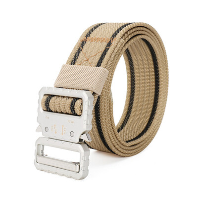 

Trend New Military Equipment Combat Tactical Belts Army Military Nylon Metal Buckle Wsist Belt Outdoor Mens Hunting Waistband