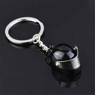 

〖Follure〗1pcs Creative Motorcycle Bicycle Helmet Key Chain Ring Keychain Keyring Key Fob