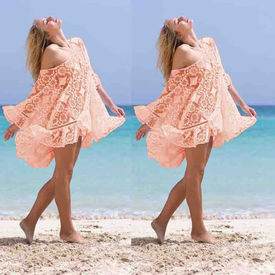 

Womens Summer Beach Beachwear Swimwear Bikini Wear Cover Up Bathing Kaftan Dress