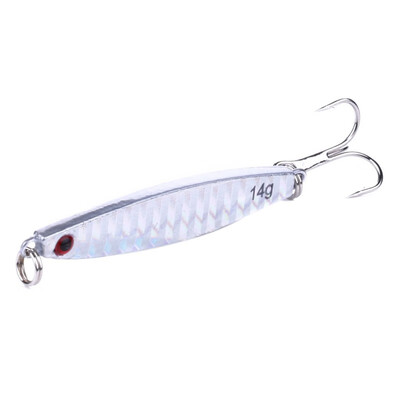 

3D Mini Artificial Bait Printed False Fish Shape Reusable Metal Lure Fishing Lure