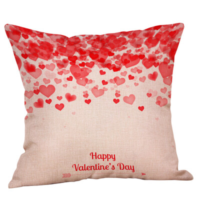 

Siaonvr Happy Valentines Day Throw Pillow Case Sweet Love Square Cushion Cover