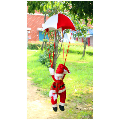 

Santa Claus Christmas Ceiling Decoration Parachute Doll Hanging Pendant Ornament