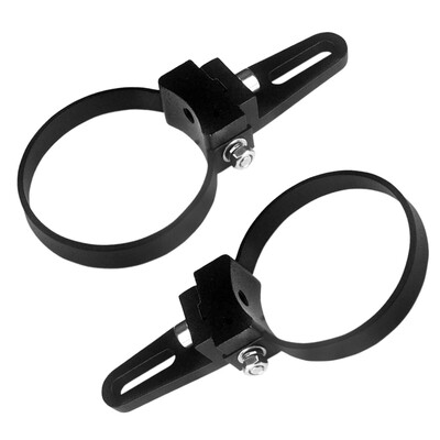 

2PICS O Type LED Light Bar Mount Bull Bar Clamps Bracket For JEEP Car Bike