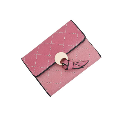 

Folding womens small wallet short wallet womens change Korean style cute coin wallet