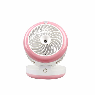 

Mini Portable Spray Mist Fan Foldable Desktop Humidifier USB Charging with 2000mAh Power Bank Portable Water Spray Fan Black