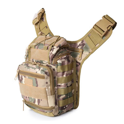 

Outdoor Multi-pockets Pack Chest Bag Military Travel Climbing Cycling Pouch