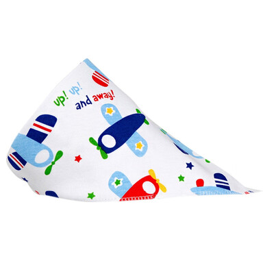 

6 Colors Baby Cotton Bib Infant Saliva Towels Baby Accessories Bibs Newborn Wear Cartoon Head Scarf