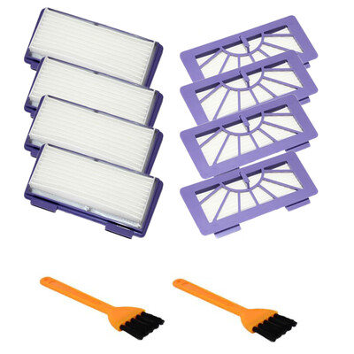 

8pcs Filter Set For Neato XV-21 XV Signature Pro XV-11 XV-12 XV-15 Pet Allergies