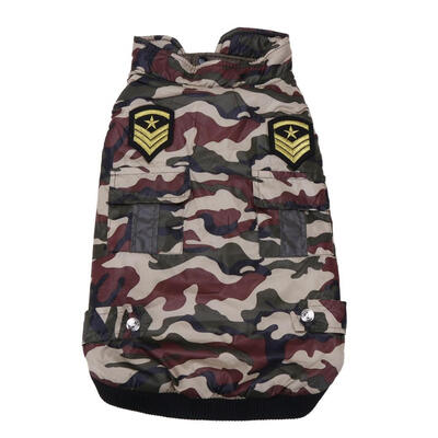 

Fashion Winter Camouflage Pet Dog Coat Warm Puppy Cotton-padded Jacket