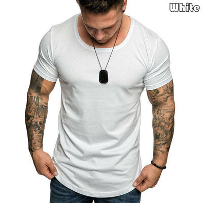 

New Mens Animal Fitness Cotton O-Neck Gym Muscle Bodybuilding T-shirt Tee