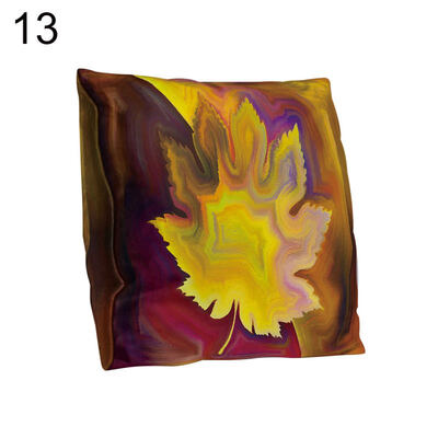 

Abstract Fruit Leaves Throw Pillow Protector Case Cushion Cover Sofa Bed Decor