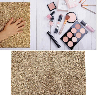 

Greensen Manicure Cushion Mat Reusable Nail Art Salon Background Cloth Table Pad with Rhinestones