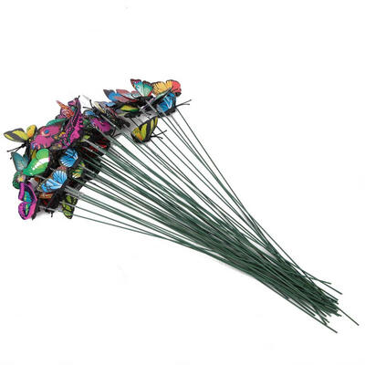 

Greensen 50pcs Artificial Decorative Butterfly Lawn Garden Decor Landscape Indoor Outdoor Ornaments