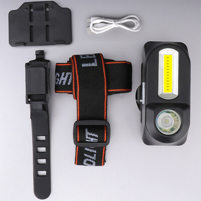 

Portable Mini USB Headlamp Outdoor Riding Camping Cycling Bicycle Light Dual Use