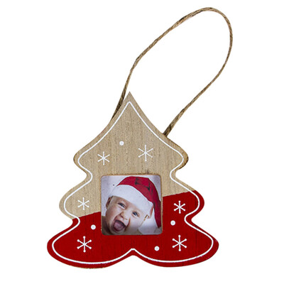 

〖Follure〗Creative Christmas Photo Frame Pendant Christmas Tree Party Hanging Decor