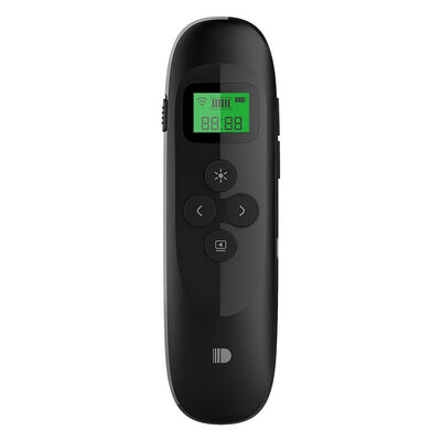 

Doosl Presentation Remote Rechargeable Wireless Presenter with LCD Display 24GHz USB Powerpoint PPT Clicker